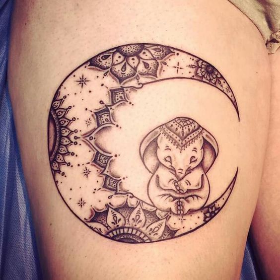 Tatouages Lune (10)