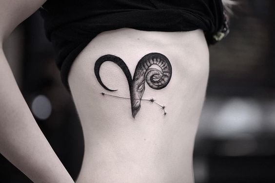 Aries Constelacion Tatuaje