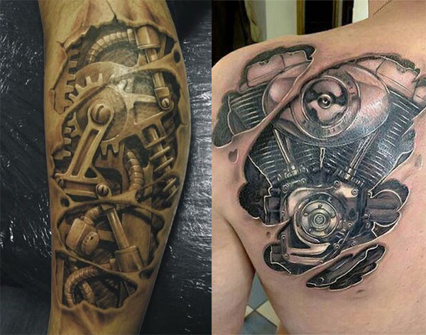 Tatouage 3d Biomécanique (4)