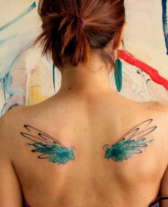 Tatouage Ailes Dos (1)