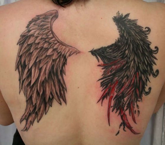 Tatouage Ailes Dos (2)