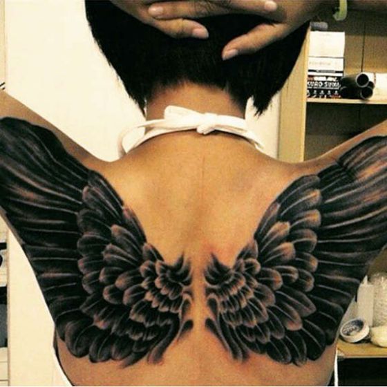 Tatouage Ailes Dos (6)