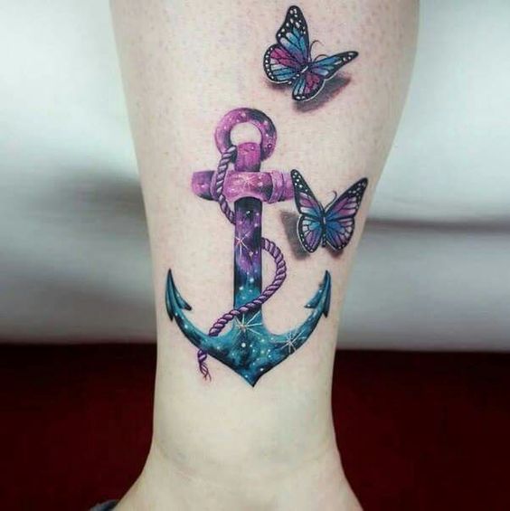 Tatouage Ancre Femme (4)