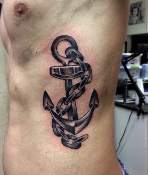 Tatouage Ancre Homme (10)