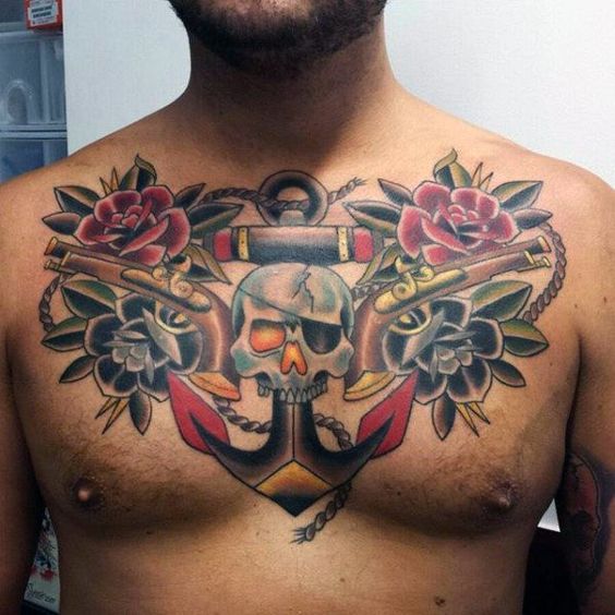 Tatouage Ancre Homme (8)