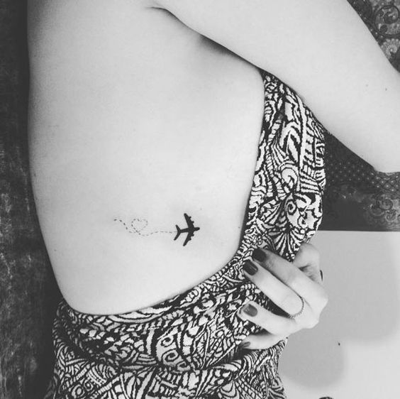 Tatouage Avion Petit (4)