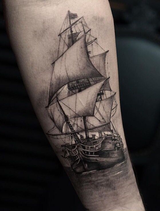 Tatouage Bateau Bras (20)