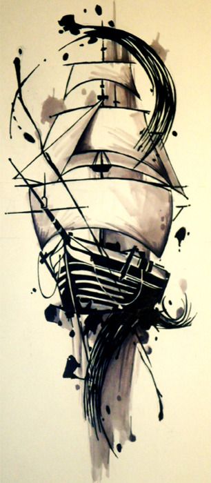 Tatouage Bateau Design (3)