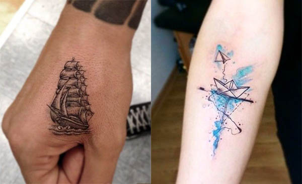 Tatouage Bateau Simple (9)