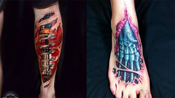 Tatouage Biomécanique Coulour (2)