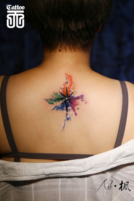 Tatouage Boussole Petit (7)