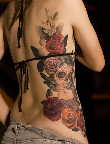 Tatouage Catrina Femme (3)