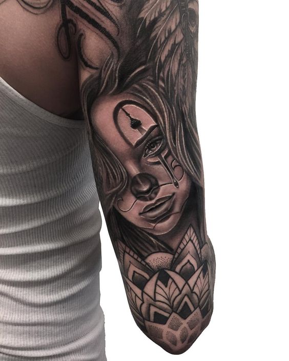 Tatouage Catrina Femme (4)