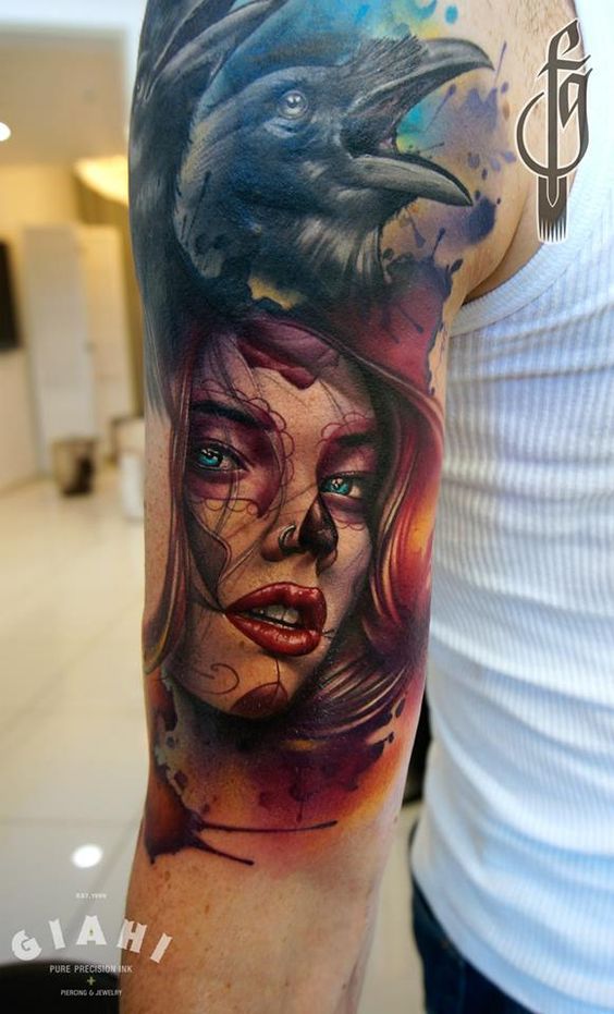 Tatouage Catrina Santa Muerte (3)