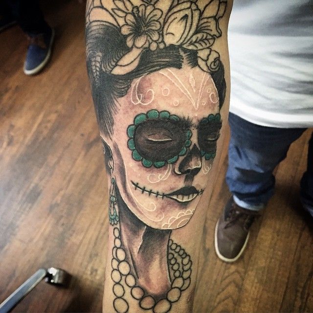 Tatouage Catrina Santa Muerte (7)