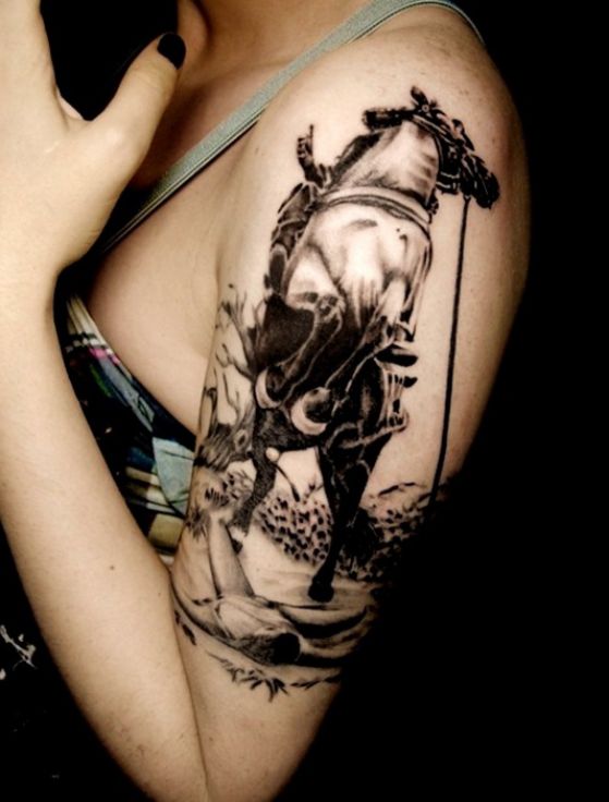 Tatouage Cheval Indien (2)