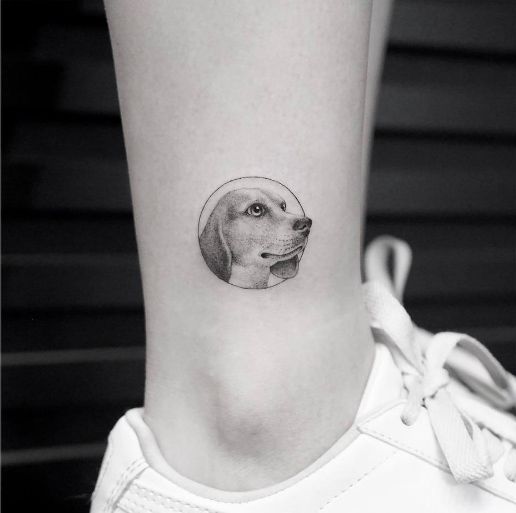 Tatouage Chien Femme (13)