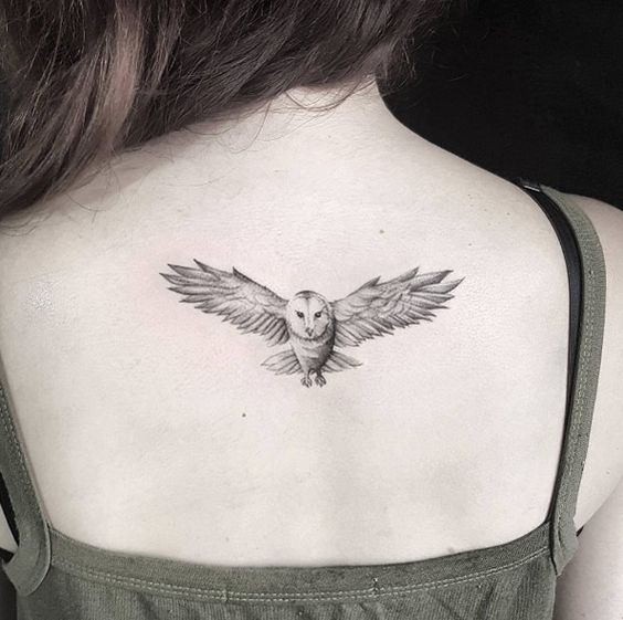 Tatouage Chouette Femme (10)