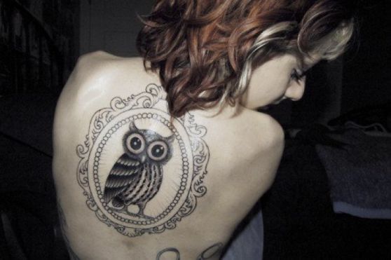 Tatouage Chouette Femme (4)