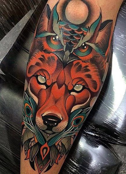 Tatouage Chouette Homme (12)