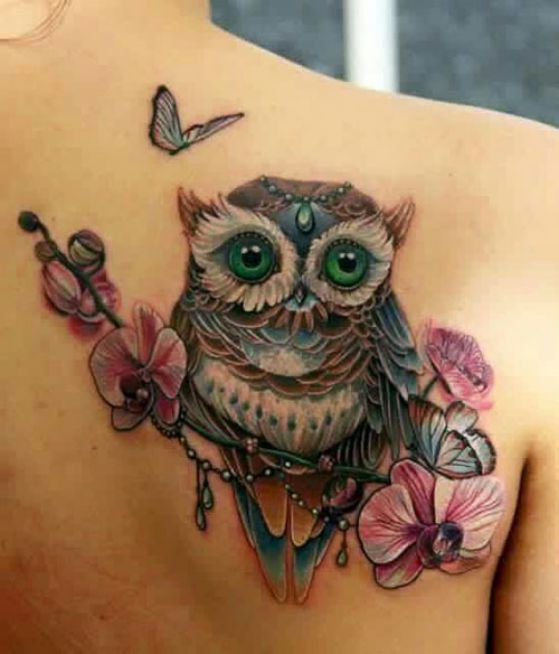 Tatouage Chouette Homme (4)