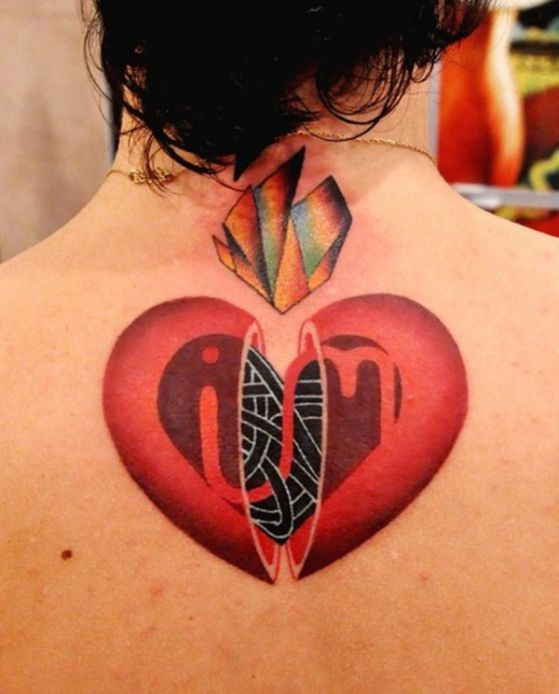 Tatouage Coeur Brisé