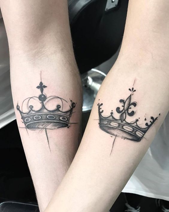 Tatouage Couronne Couple (5)