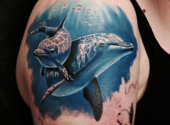 Tatouage Dauphin (2)