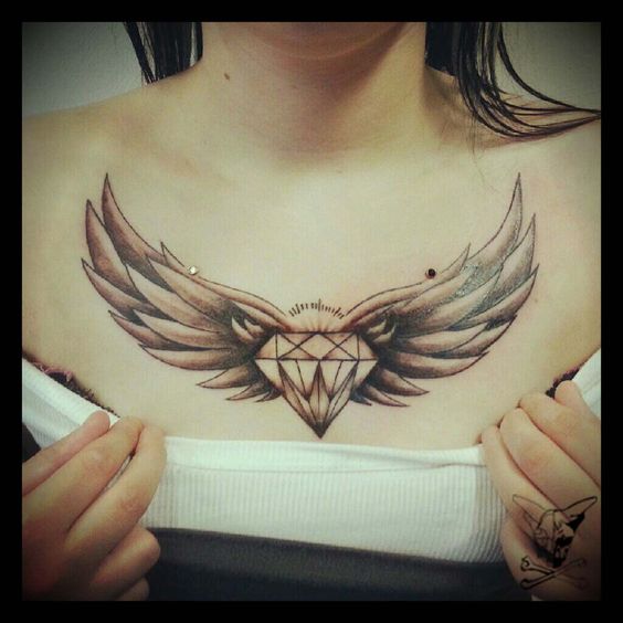 Tatouage Diamant Ailes (1)