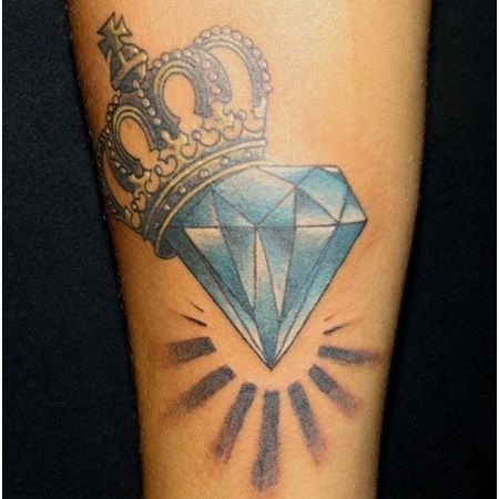 Tatouage Diamant Couronne (3)