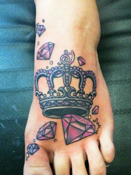 Tatouage Diamant Couronne (5)