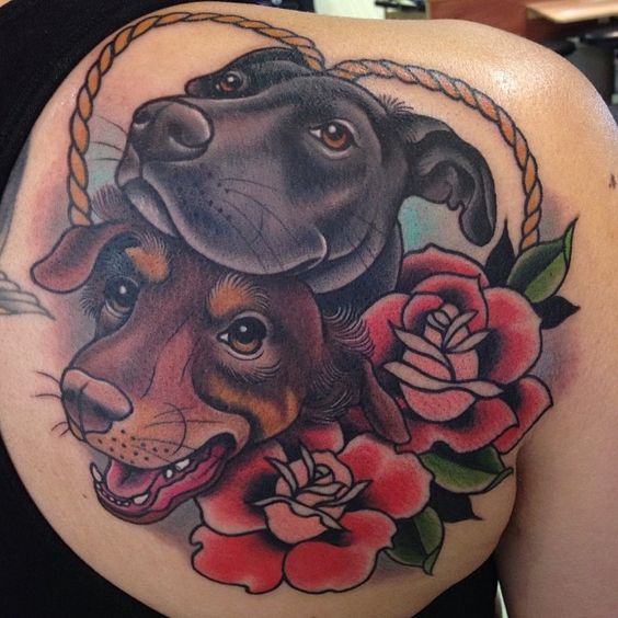 Tatouage Empreinte Chien (2)