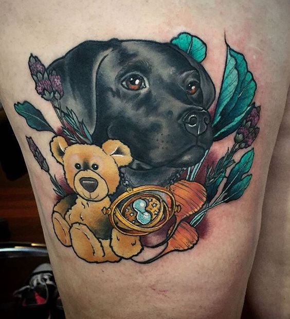 Tatouage Empreinte Chien (3)