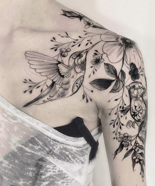 Tatouage épaule Femme (18)