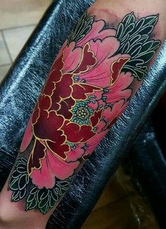 Tatouage Fleurs Couleurs (3)