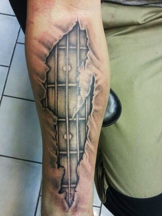 Tatouage Guitare électrique (12)