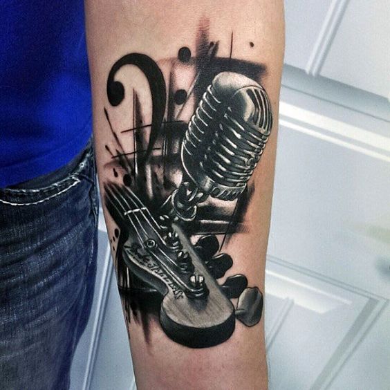 Tatouage Guitare électrique (14)