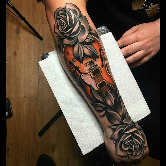 Tatouage Guitare électrique (16)