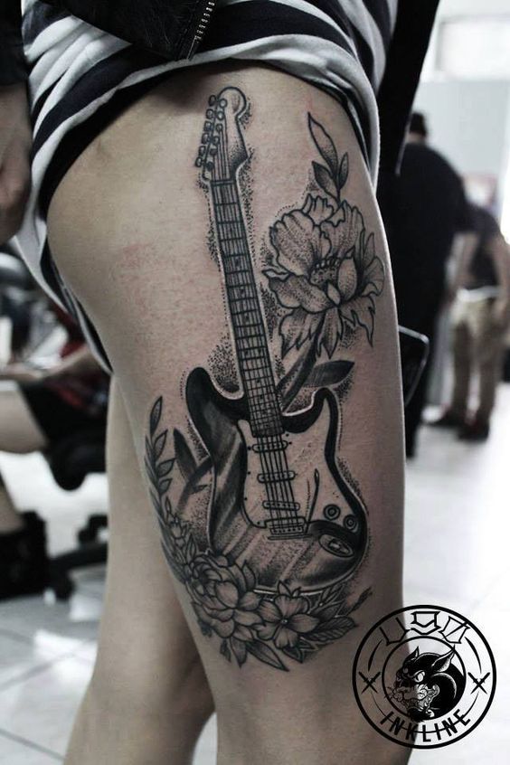 Tatouage Guitare électrique (17)