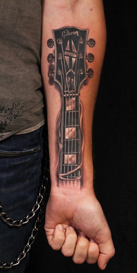 Tatouage Guitare électrique (4)