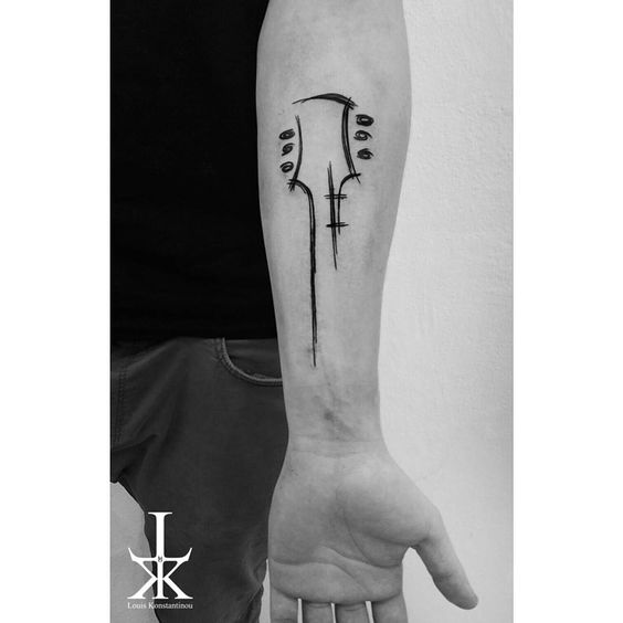 Tatouage Guitare électrique (5)