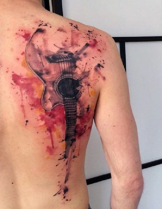 Tatouage Guitare électrique (7)