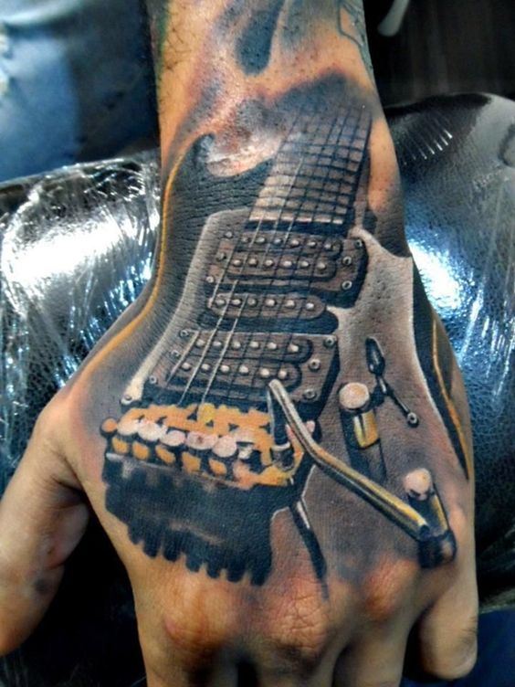 Tatouage Guitare électrique (8)