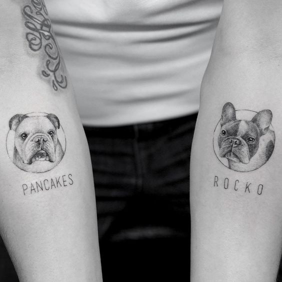 Tatouage Hommage Chien (14)