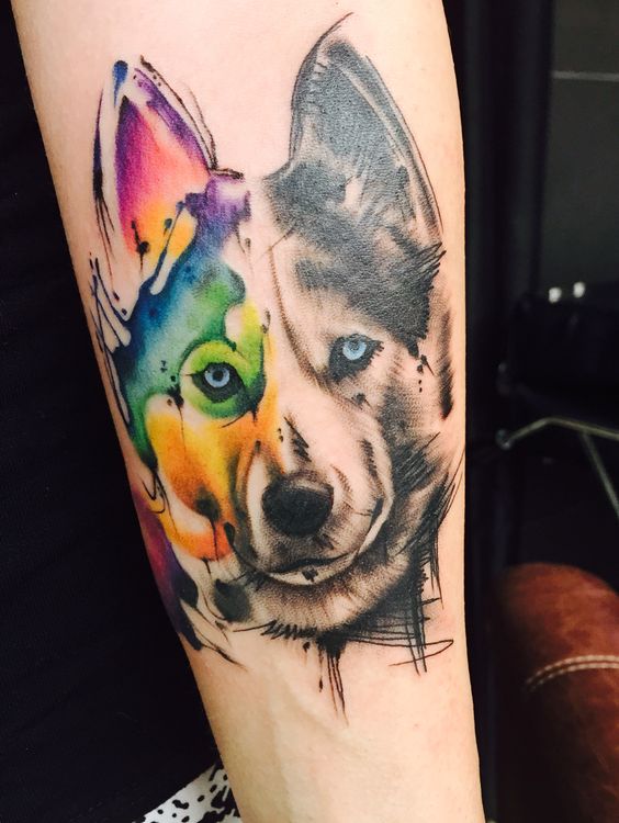 Tatouage Hommage Chien (21)