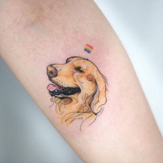 Tatouage Hommage Chien (22)