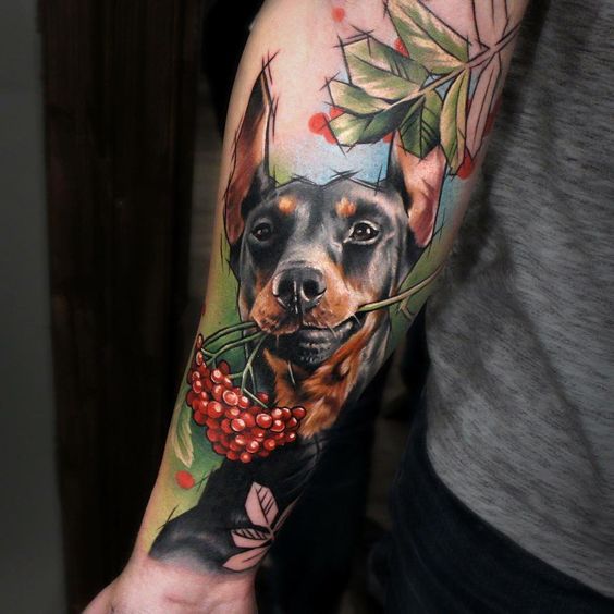 Tatouage Hommage Chien (3)