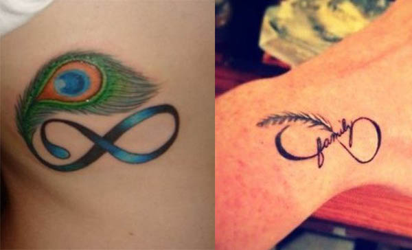 Tatouage Infini Plumes (1)