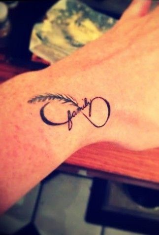 Tatouage Infini Plumes (2)