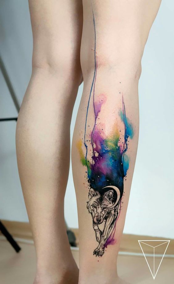 Tatouage Jambe Femme (1)